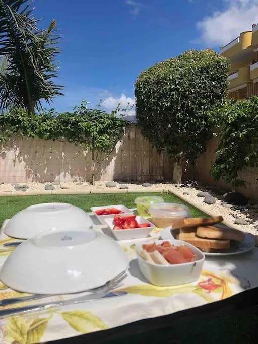 Oceanview Apartment With Garden And Bbq Zone Puerto de Santiago  Spain