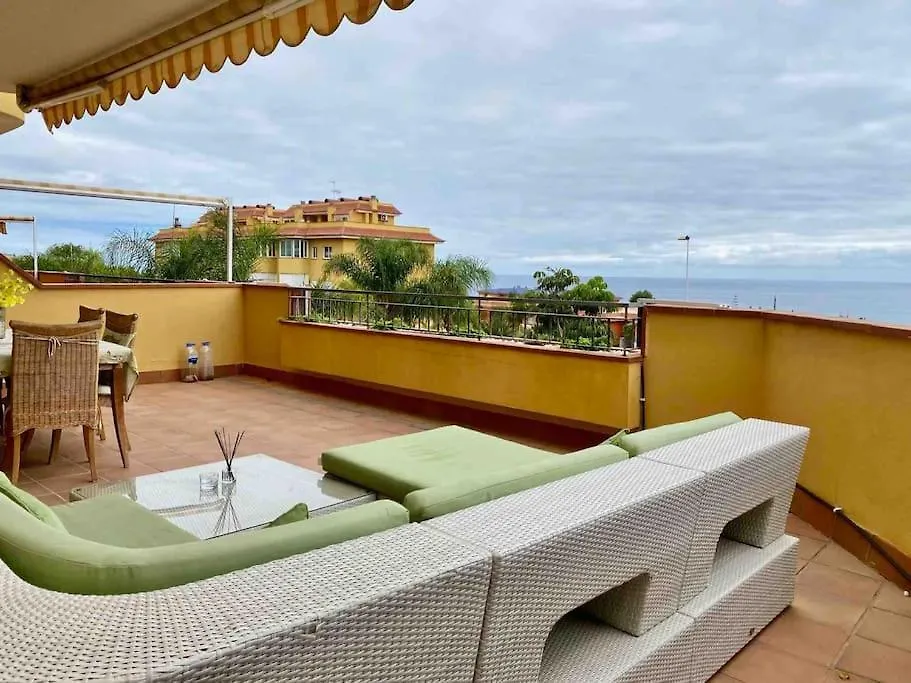 Oceanview Apartment With Garden And Bbq Zone Puerto de Santiago